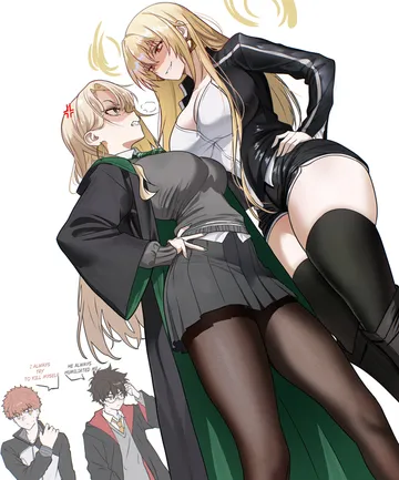 Пост #634: shokobr, fate (series), fate/stay night, harry potter (series), wizarding world, emiya shirou, gilgamesh (fate), gilgamesh (immoral biker jacket) (fate)