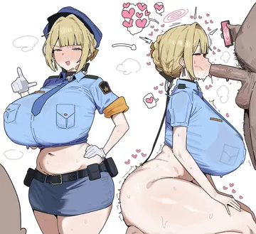 Пост #3235: citizen k (pngj5475), zenless zone zero, evelyn chevalier, 1boy, 1girl, alternate breast size (larger), alternate costume, belt