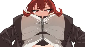 Пост #1675: maohanabi, mushoku tensei, eris greyrat, eris greyrat (adult), 1girl, breast focus, breasts, closed mouth