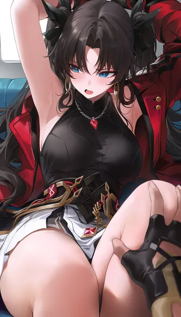 Пост #3103: re0n, fate (series), fate/stay night, fate/unlimited blade works, honkai (series), honkai: star rail, caelus (honkai: star rail), tohsaka rin