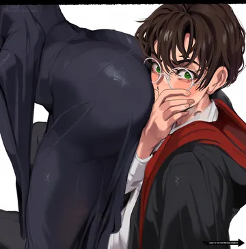 Пост #320: lady shin, harry potter (series), wizarding world, harry potter, malfoid, 1boy, 1girl, ass