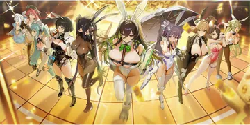 Пост #1324: goddess of victory: nikke, ade (agent bunny) (nikke), ade (nikke), anchor (innocent maid) (nikke), anchor (nikke), flora (fairy rabbit) (nikke), flora (nikke), guilty (mighty bunny) (nikke)