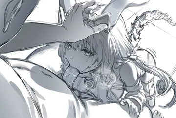 Пост #3891: hews, arknights, arknights: endfield, typhoeus (arknights), typhon (arknights), :>=, 1boy, 1girl