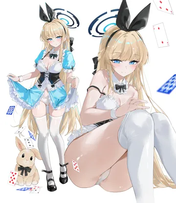 Пост #457: dema hmw, alice's adventures in wonderland, blue archive, alice (alice in wonderland), toki (blue archive), 1girl, alice (alice in wonderland) (cosplay), alternate costume