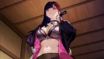 Пост #3517: brown dust (series), brown dust 2, mato seihei no slave, yamashiro ren, 1girl, belt, body control, bra