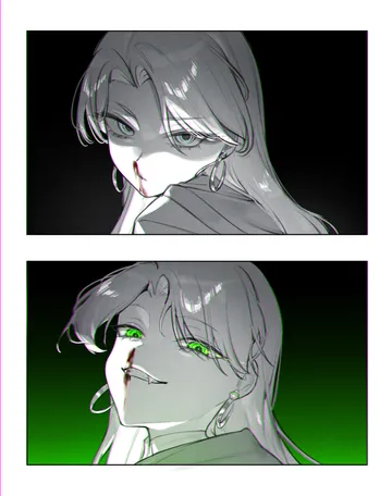 Пост #1361: lost-phews, harry potter (series), wizarding world, malfoid, 1girl, 2koma, black background, blonde hair